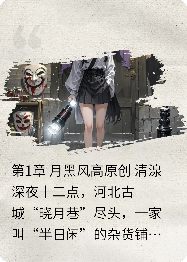 《逆時懷表與曉月迷蹤》(暫名)