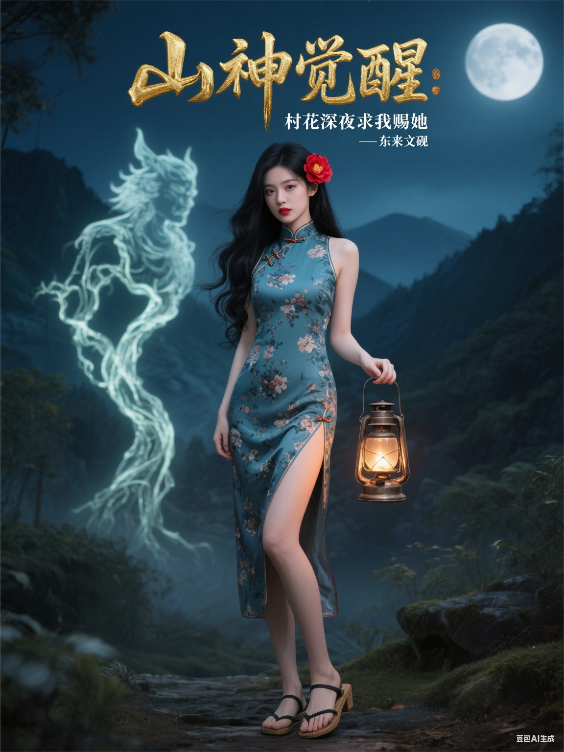山神覺(jué)醒：村花深夜求我賜她