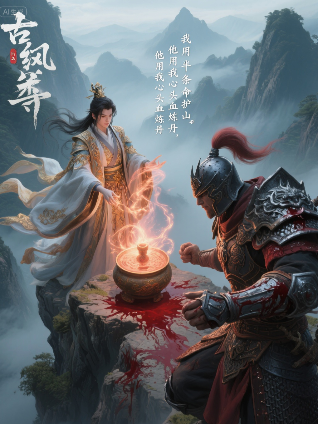 他用我心頭血煉丹，我用半條命護山