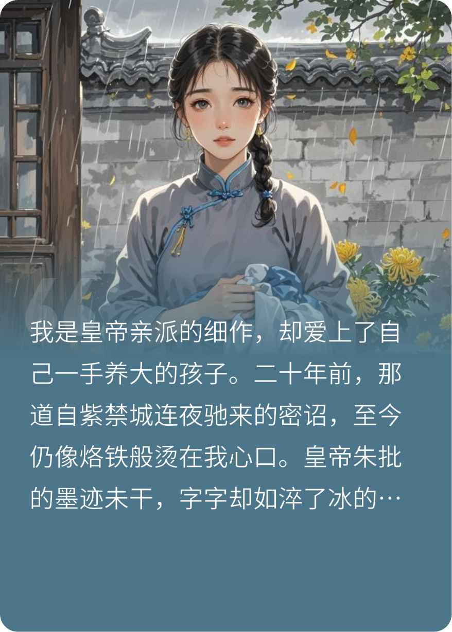 成为奶娘后，被养大的孩子追了