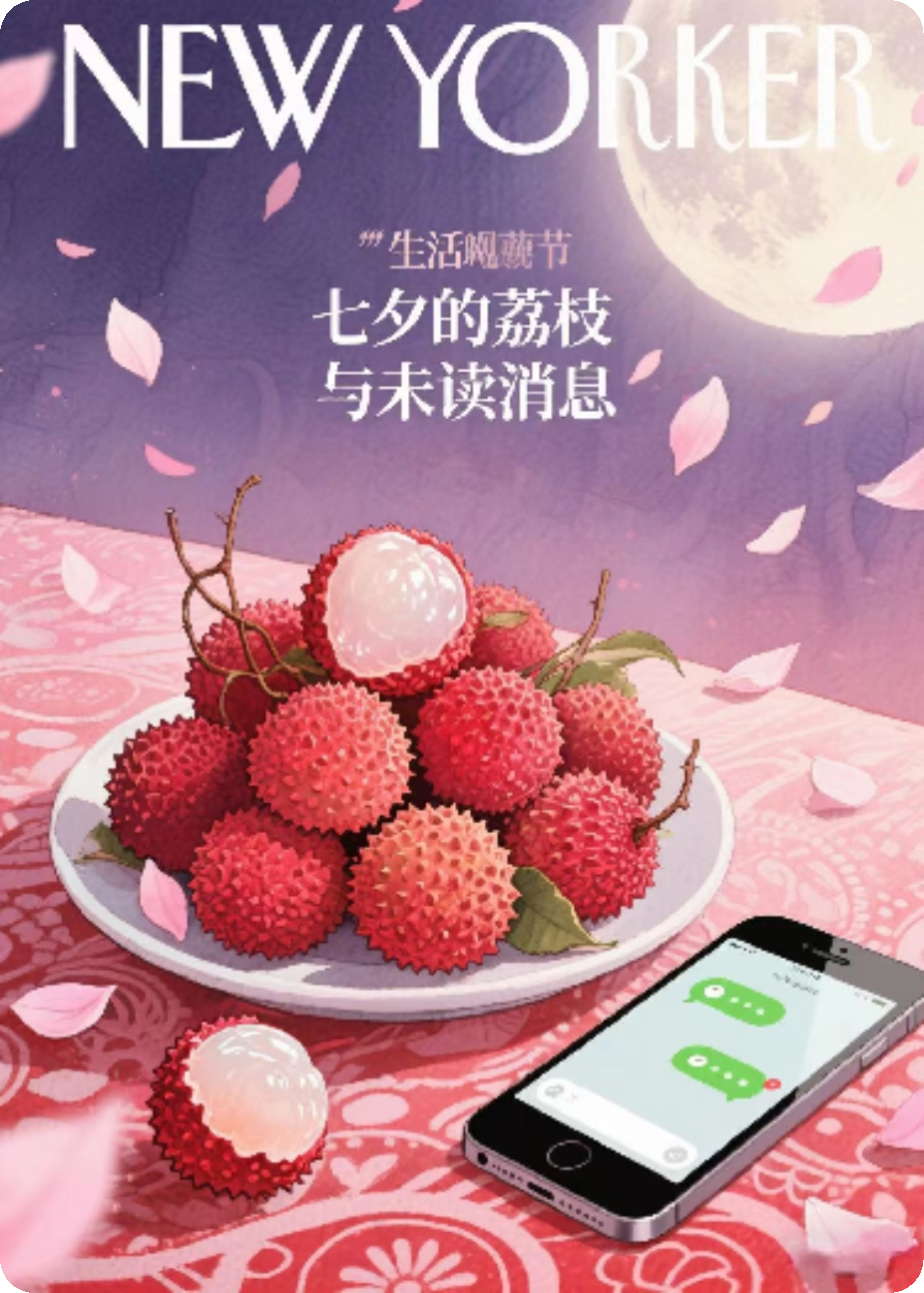 七夕的荔枝與未讀消息