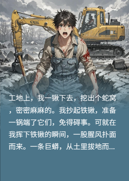 工地挖到蛇窩，深淵下的千年秘境