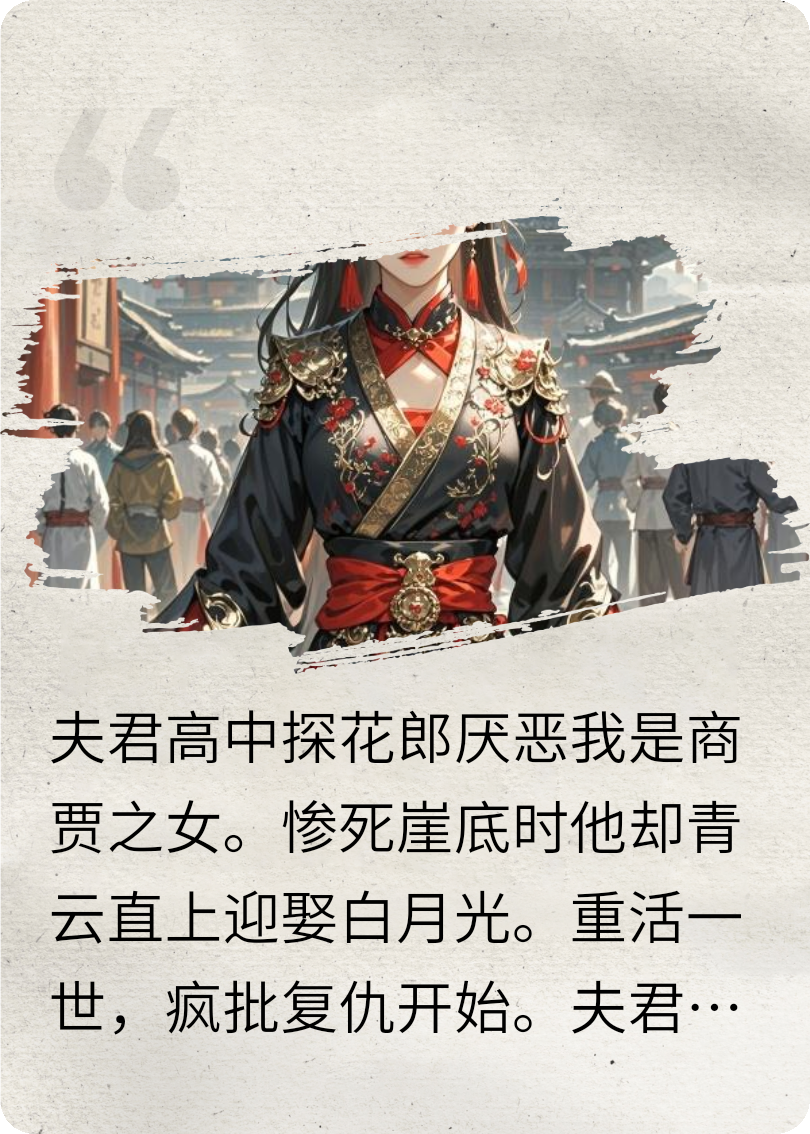 商女歸來(lái)，瘋批復仇探花郎夫君