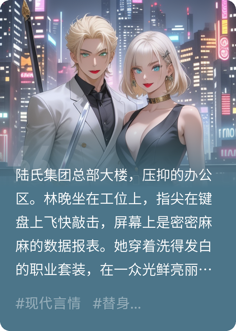 有关林晚陆沉舟苏晴的故事情节