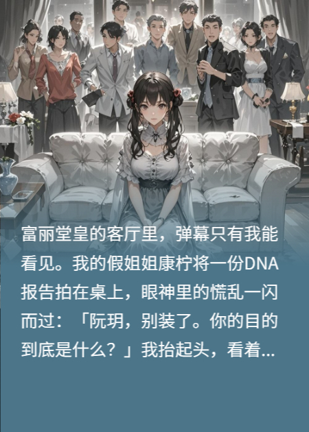 假千金拿DNA報告逼我，我發(fā)彈幕讓她身敗名裂