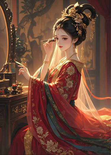 寵妃擺攤十兩一卦，發(fā)財了！