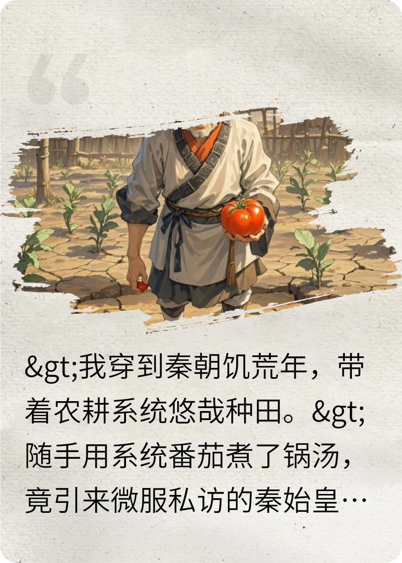 秦始皇抱著(zhù)我大腿求泡面