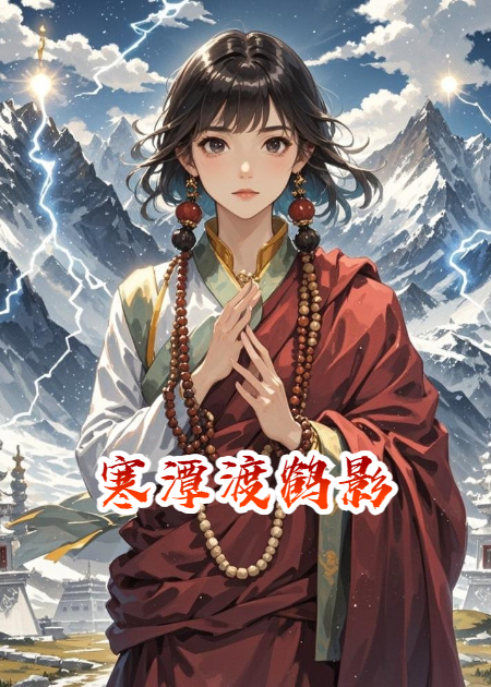 寒潭渡鶴影