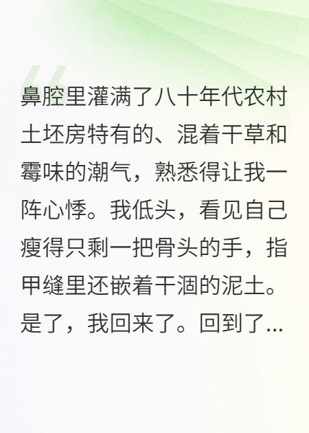 重生八零：打啊，打殘沒罰換彩禮