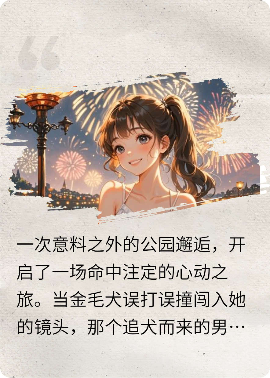 公園偶遇后她成了我的心動信號