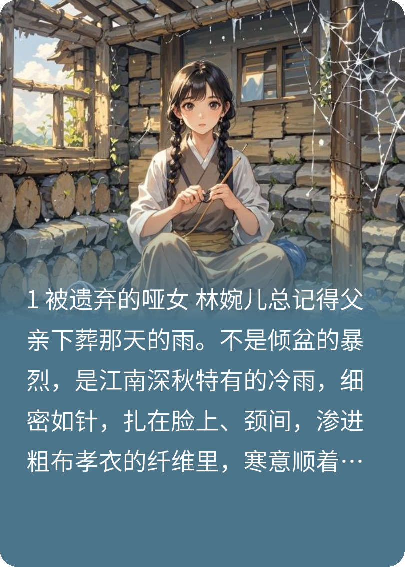 繡娘逆襲:啞女稱霸京城服裝屆