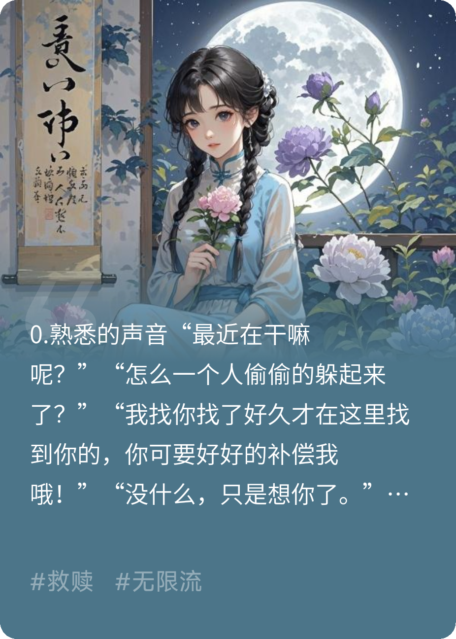 唯你是我于萬世中的救贖