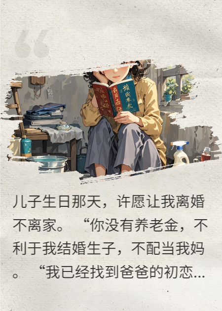 兒子讓我離婚不離家