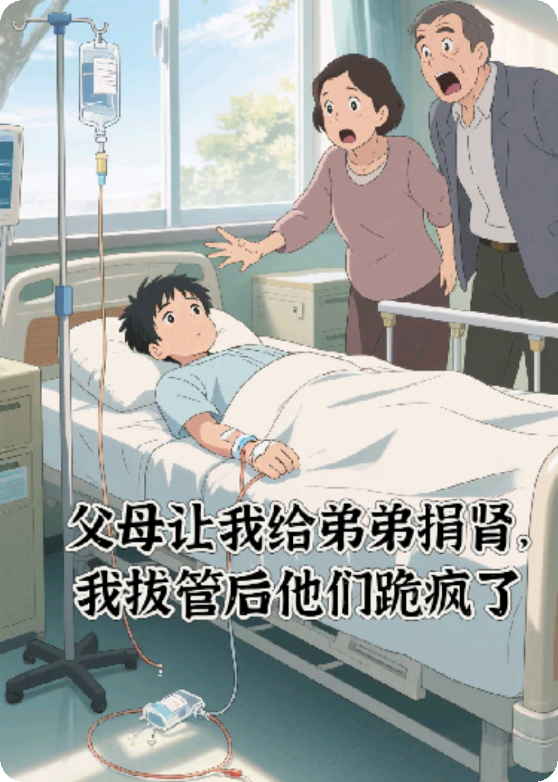 给弟弟捐肾，我拔管后他们跪疯了