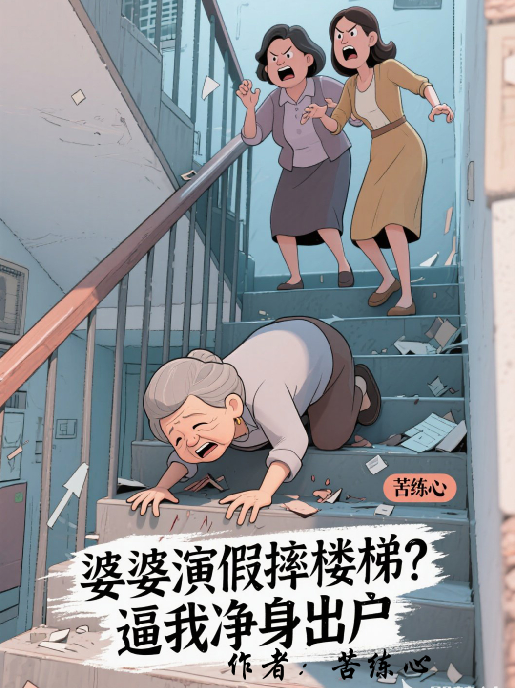 婆婆演假摔楼梯？逼我净身出户火爆无弹窗