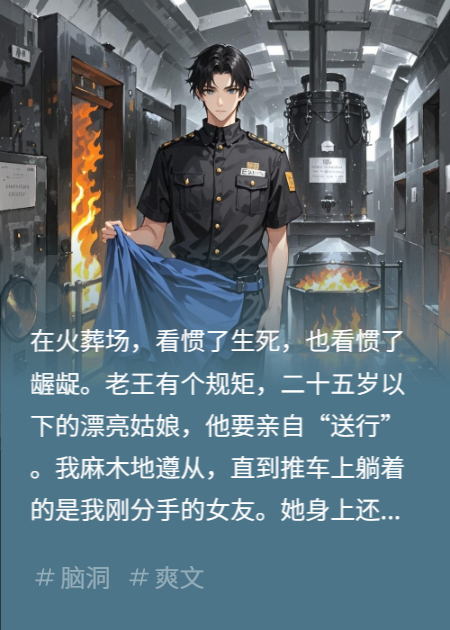 火葬场烧尸人，漂亮女尸过眼再烧