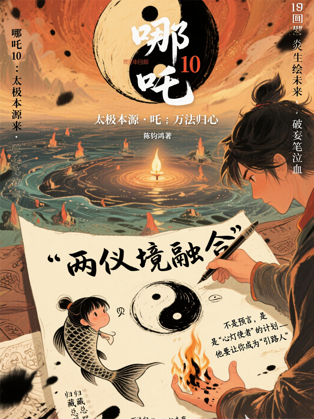 哪吒10-13炎生绘未来破妄笔泣血整本在线下载阅读纯净阅读（心灯太极破妄笔）