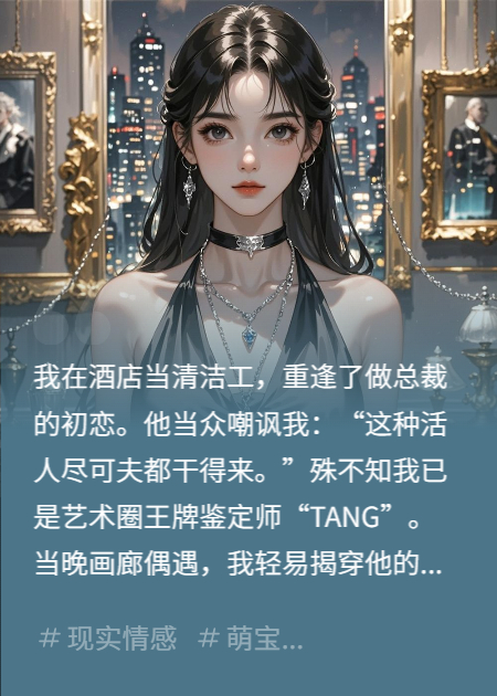 總裁發(fā)現(xiàn)那個清潔工是藝術(shù)圈巨佬