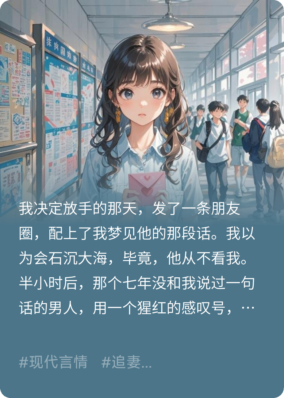 夢(mèng)醒后發(fā)現，原來(lái)，你從未走遠