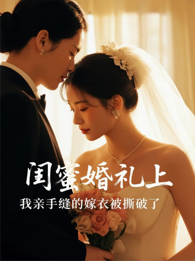 閨蜜婚禮上，我親手縫的嫁衣被撕破了
