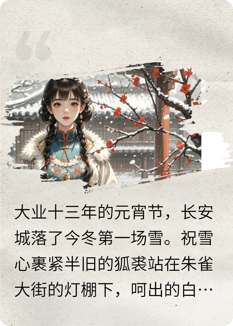 雪映孤心