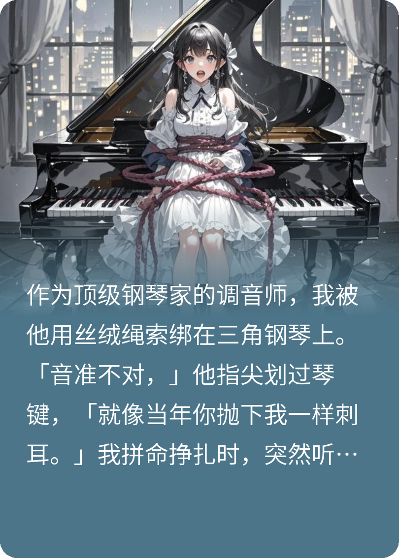 被瘋批鋼琴家囚禁后，我讀心破局