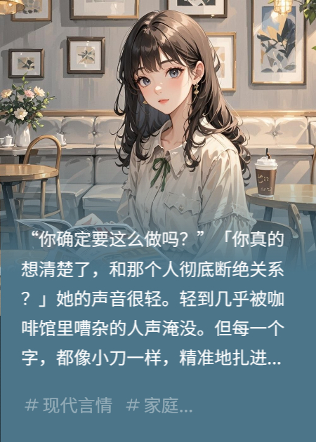 丈夫不愛(ài)我要出軌，那是她的問(wèn)題