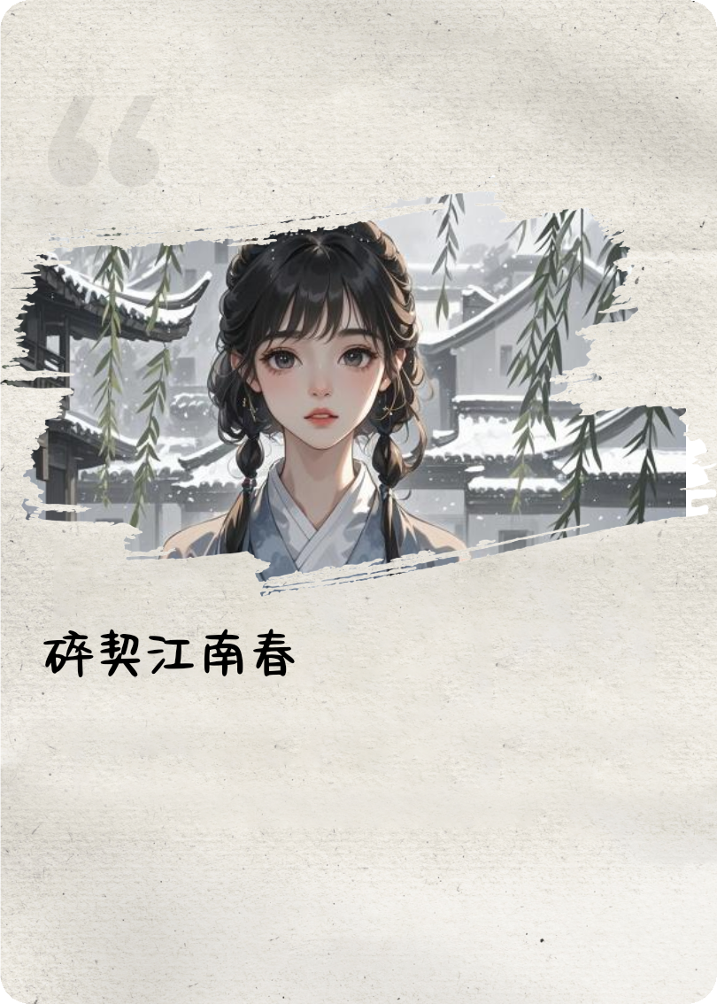 碎契江南春