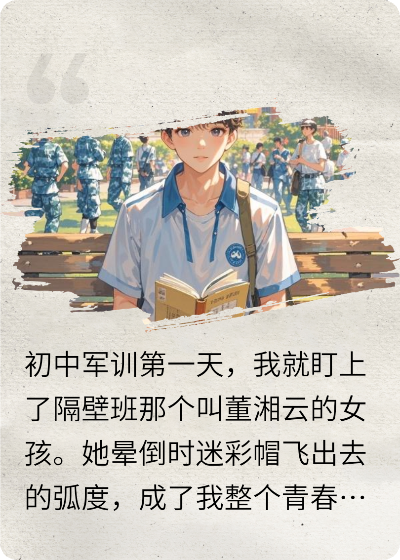 軍訓(xùn)偷瞄的女孩在我心里藏了六年