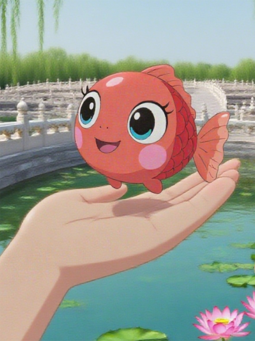 太子掌上靈魚(yú)