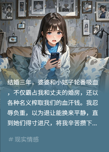 婆家吸血：我的十五萬(wàn)首付款被侵占后，她們的報(bào)應(yīng)來(lái)了