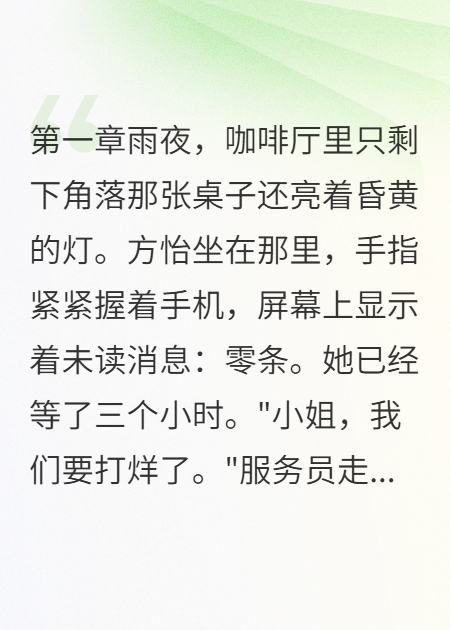 机场分手后的366天