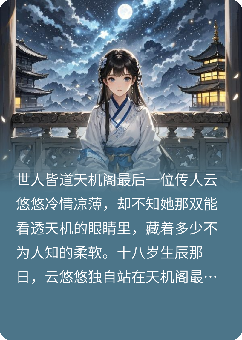 她以命祭天那晚，九州星光皆暗