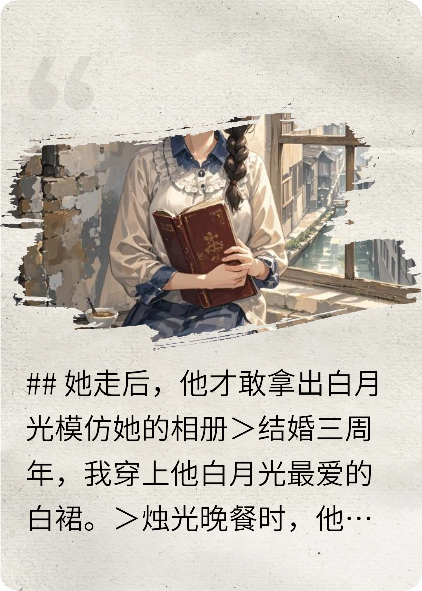 相框里的赝品:白月光在模仿我精品TXT