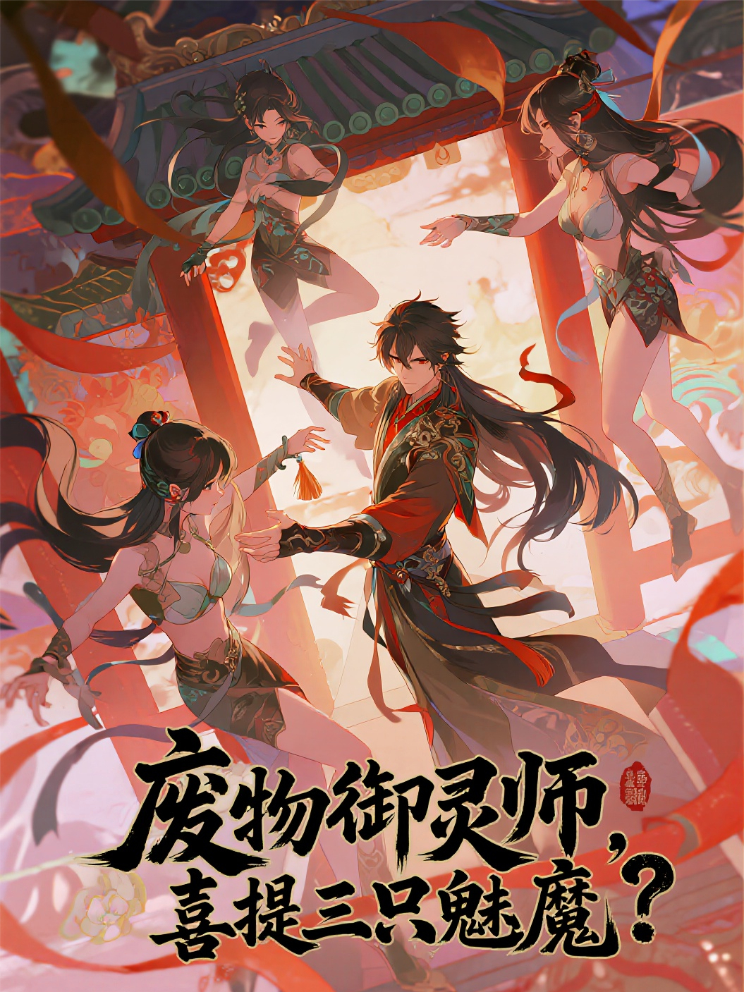 廢物御靈師，喜提三只魅魔？