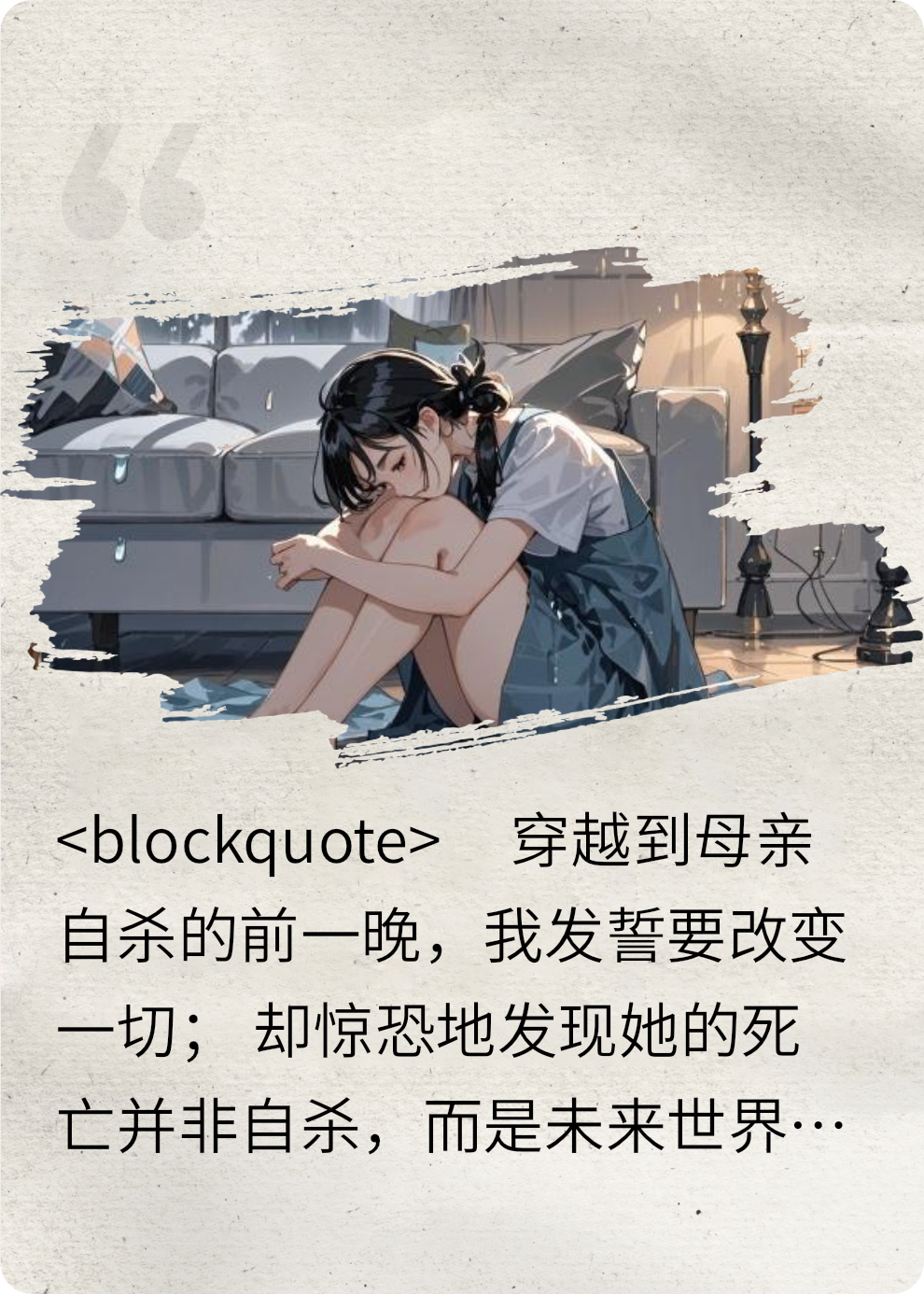 為救我而死的夜晚，她許愿我長命百歲