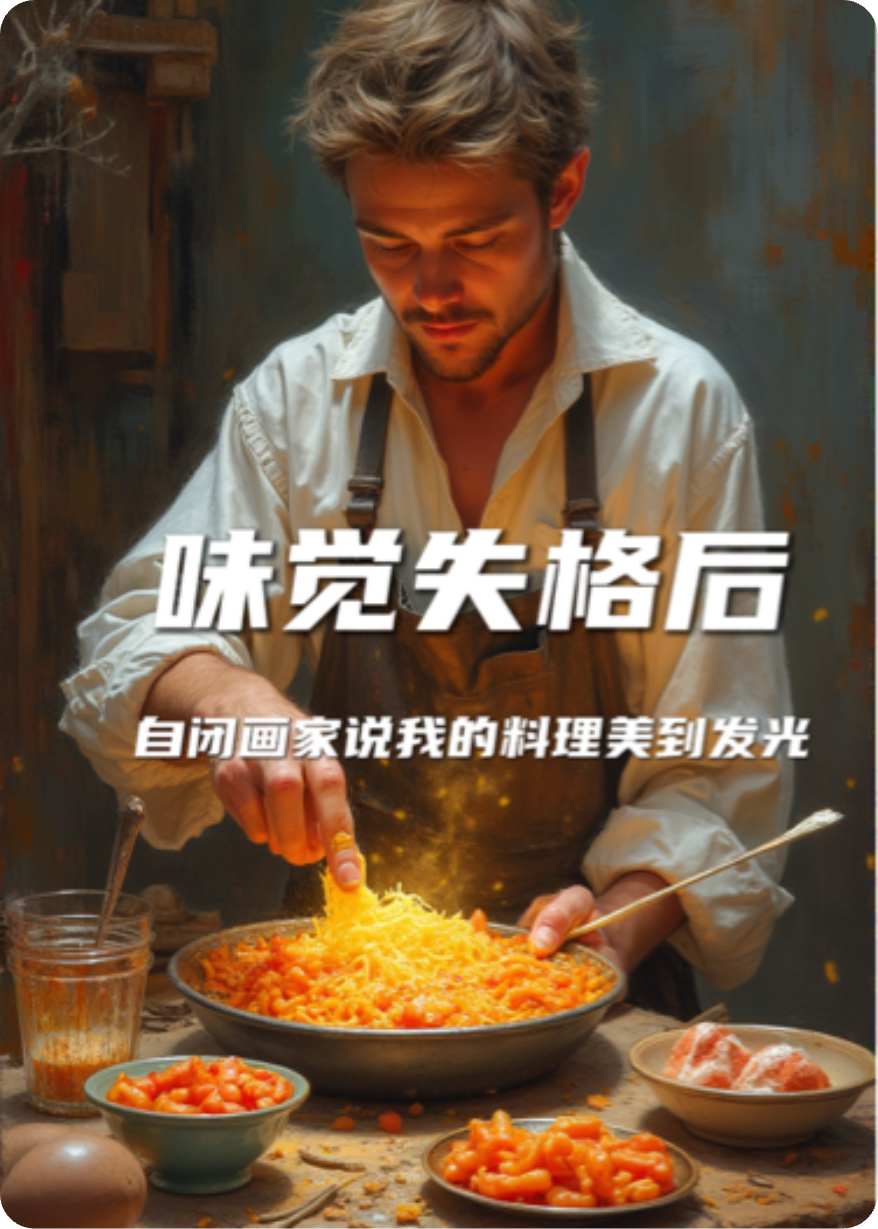 自闭画家说我的料理美到发光