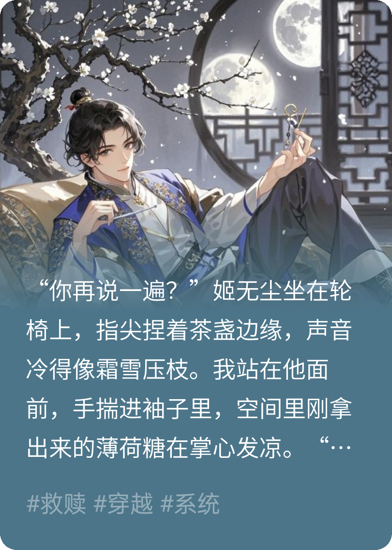 我把攝政王從輪椅上撩起來了