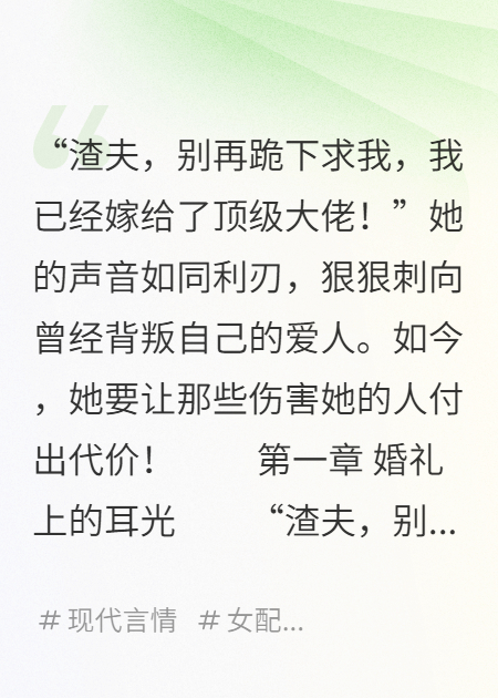 隱婚的渣夫與我