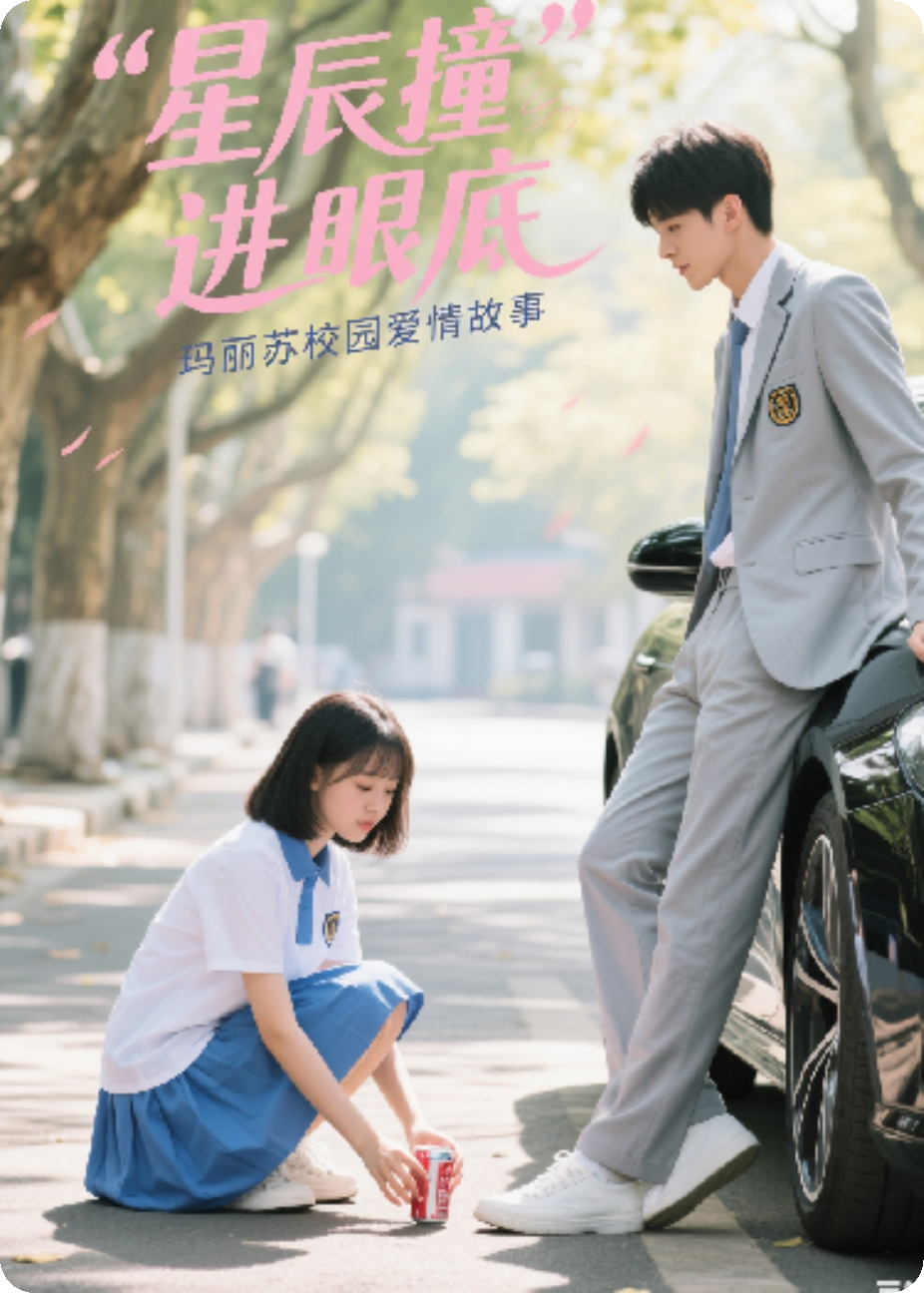 星辰撞進(jìn)眼底