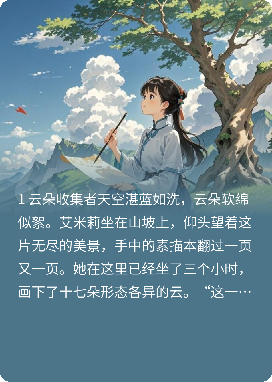 天空與云朵
