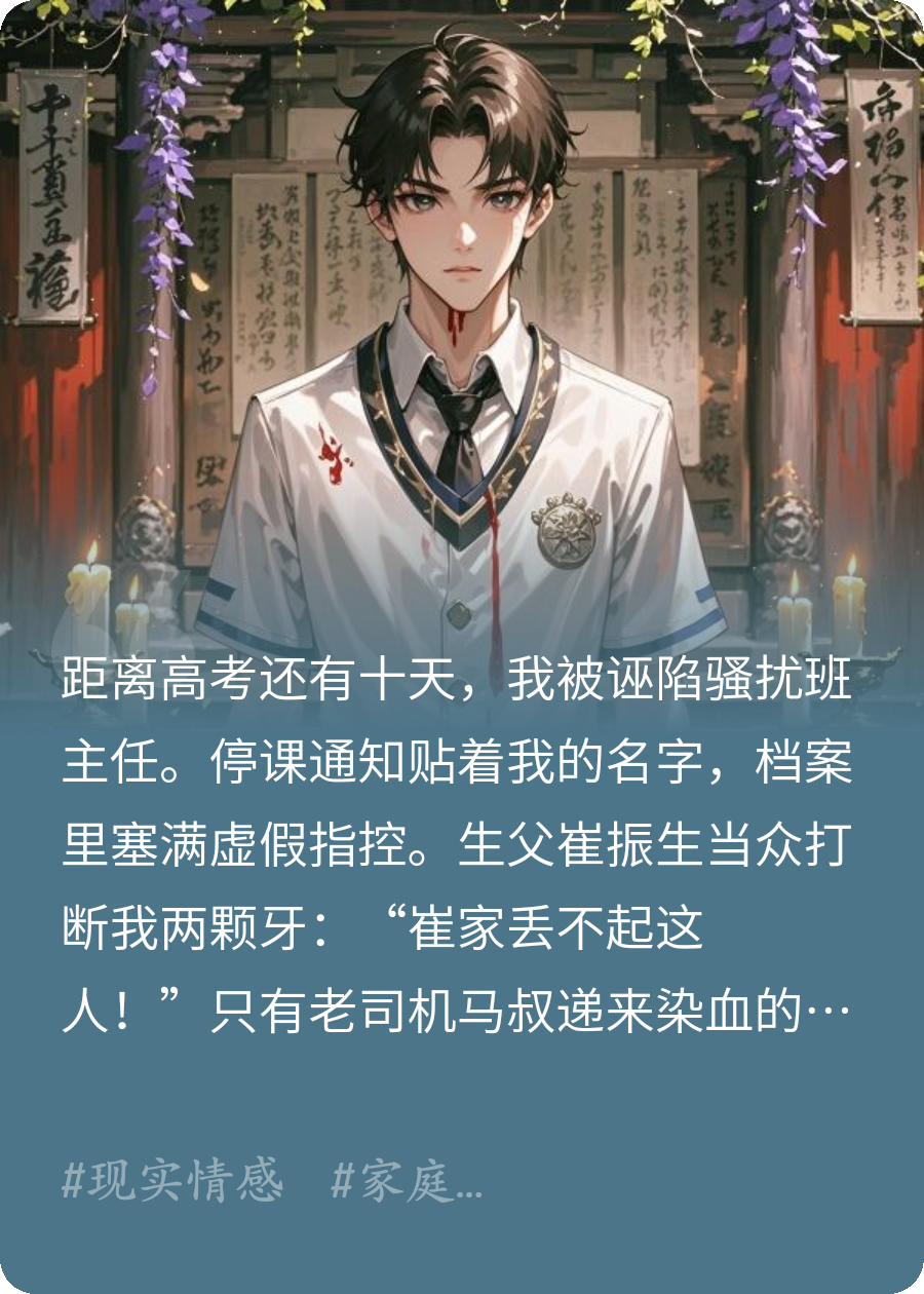 高考前十天，父親要送我上法庭