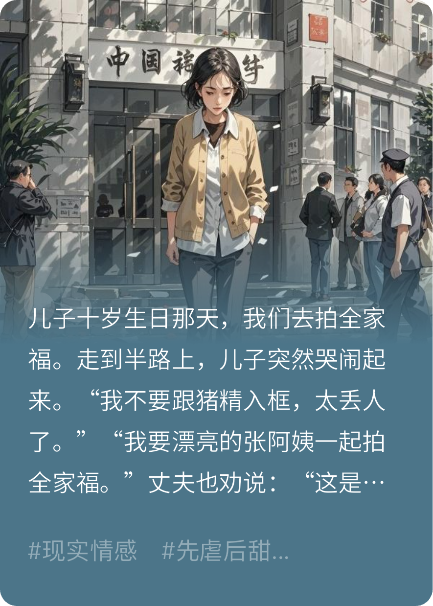 被兒子說(shuō)成是豬精后，我覺(jué)悟了