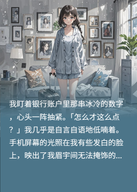 男友掙錢我在家，給我的錢太少了小說全集閱讀書荒必看（小雅李明林娜）_本站精選