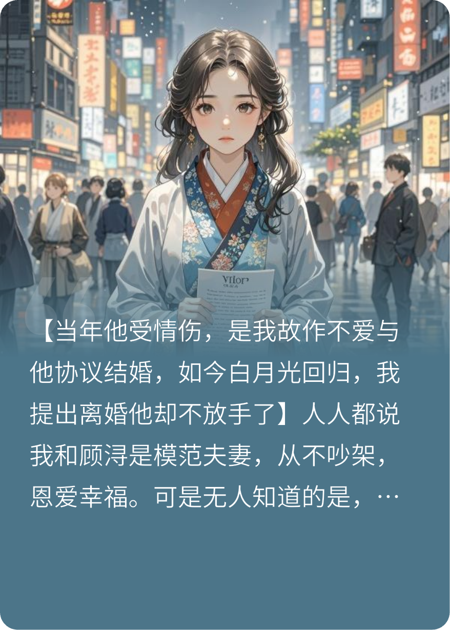 模范丈夫的白月光回國后
