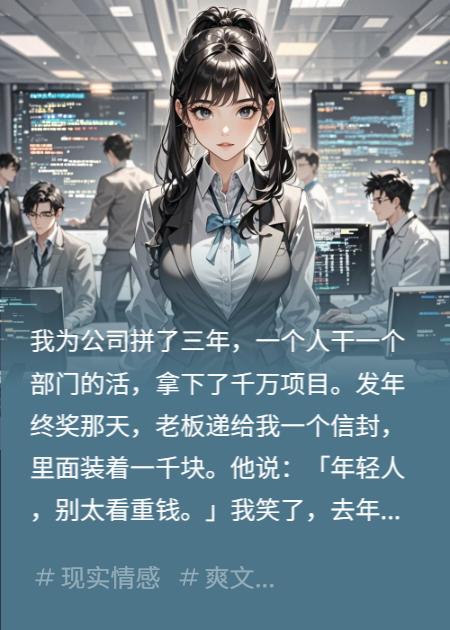 年終獎一千，我讓老板破產(chǎn)跪求
