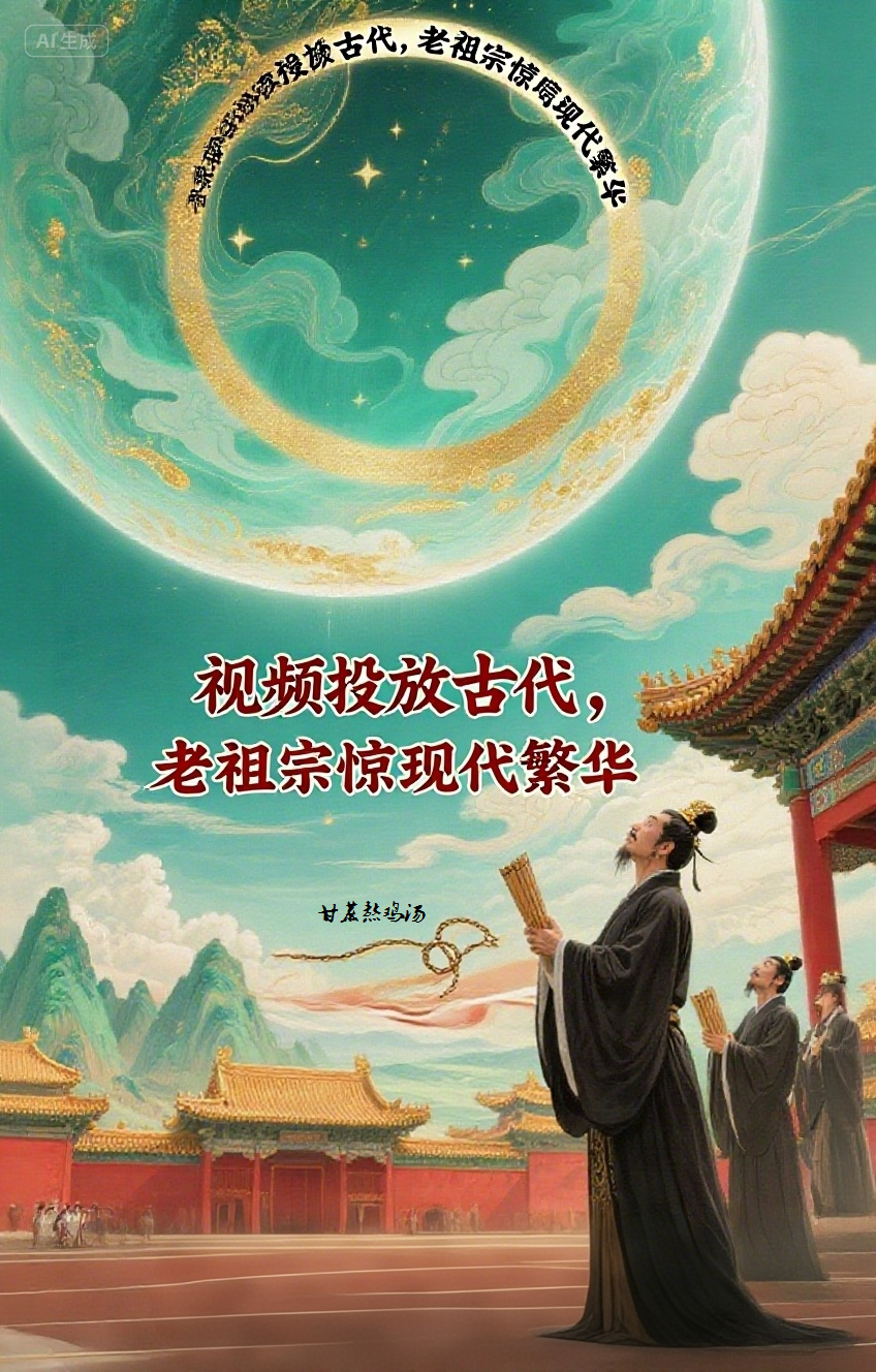 視頻投放古代，老祖宗驚現(xiàn)代繁華