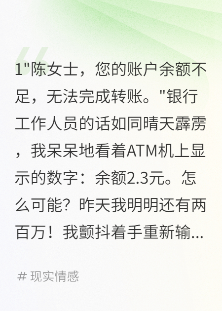 結(jié)婚十年老公轉(zhuǎn)三百萬給初戀