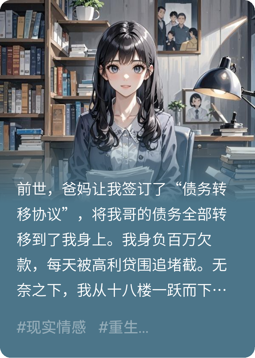 負債累累后，我讓全家都進去