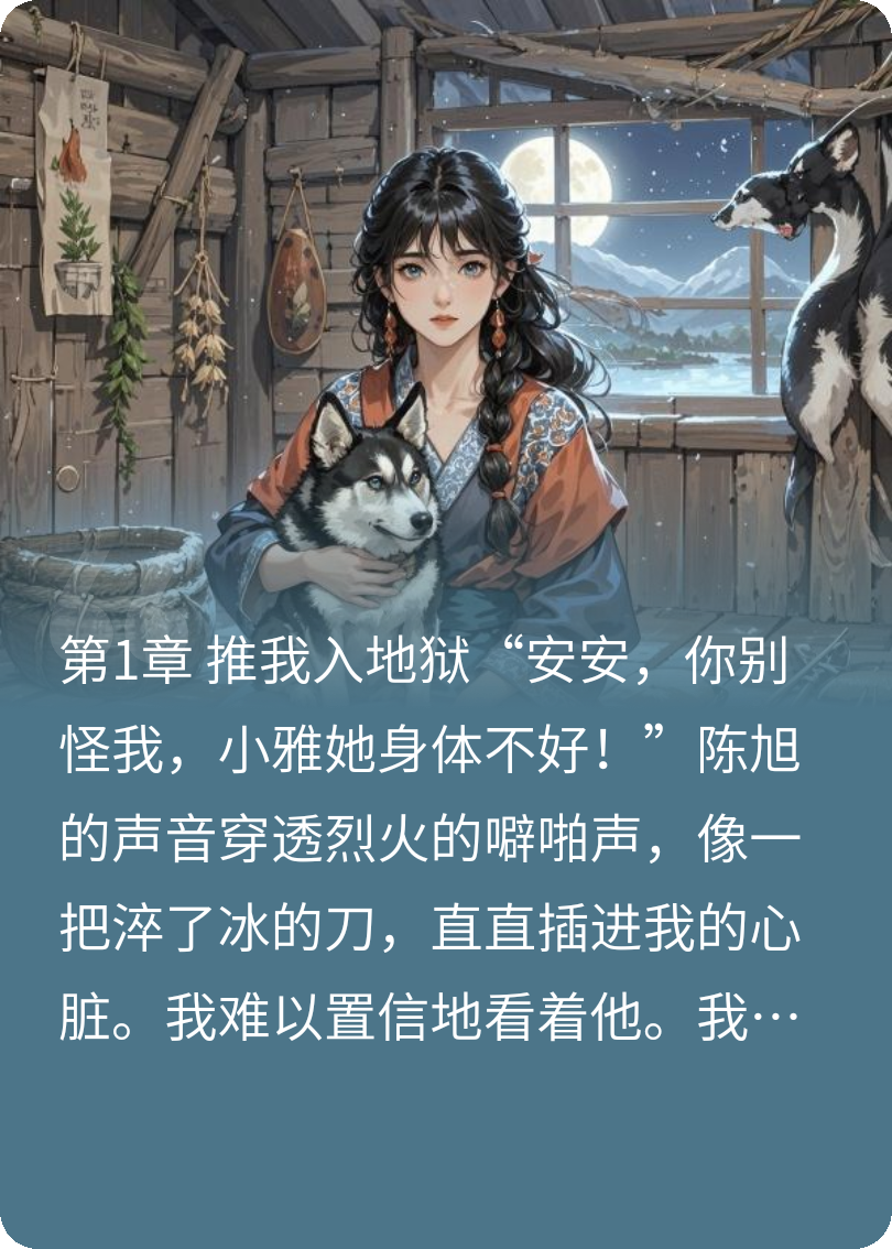 男友為救白月光將我推向火海，我家傻狗咬斷了繩索